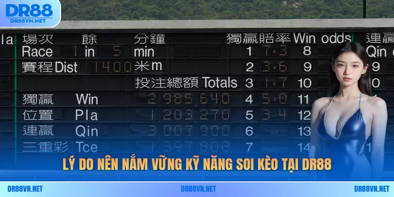 Lý do nên nắm vững kỹ năng soi kèo tại DR88 Lý do nên nắm vững kỹ năng soi kèo tại DR88
